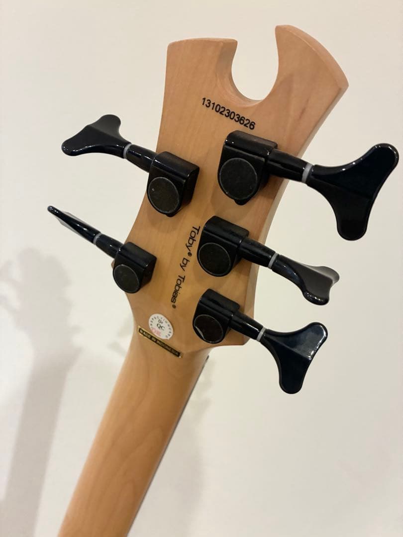 ベース Epiphone Toby Deluxe-V Vintage Sunburst