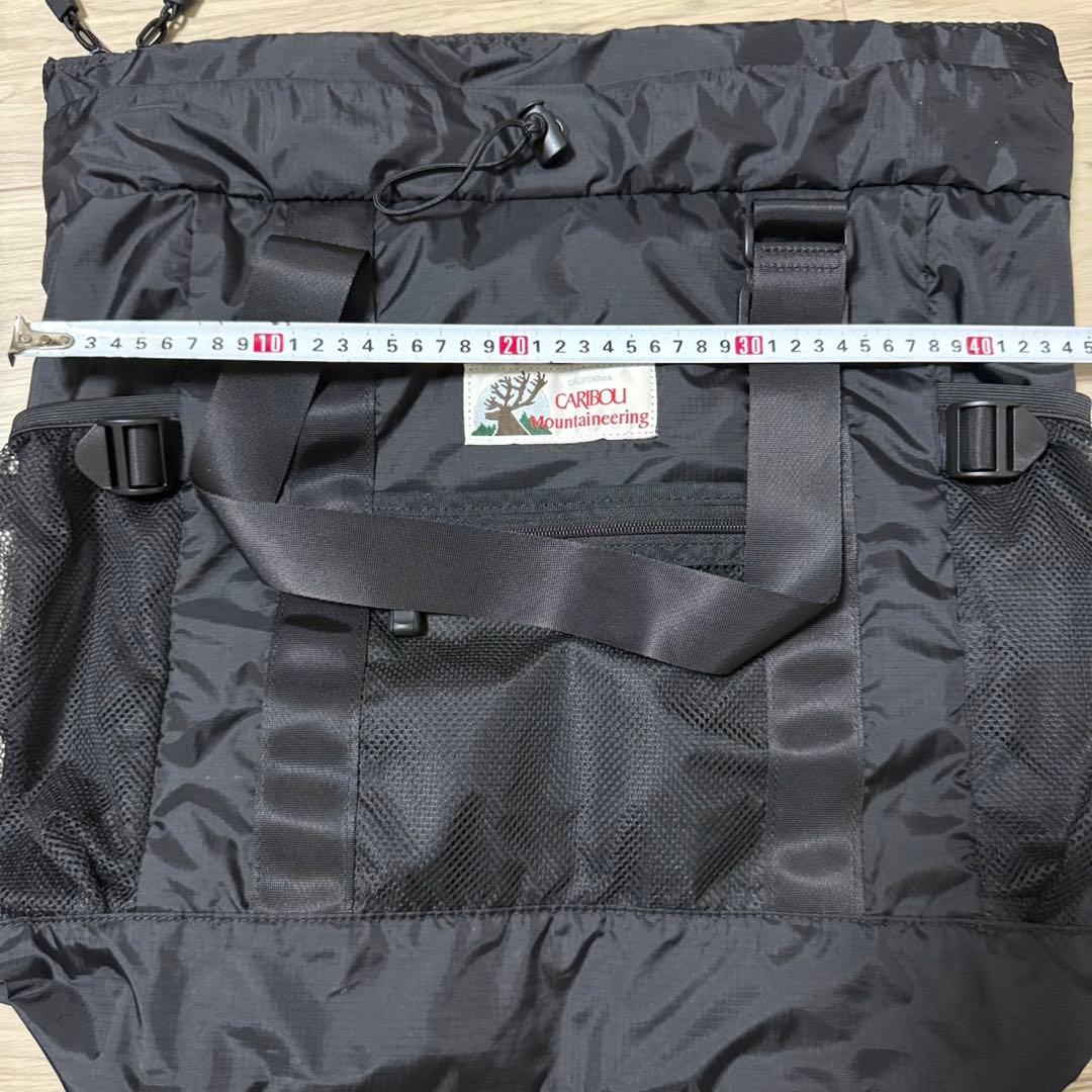 CARIBOU 2WAYトートバッグ／リュック ブラック