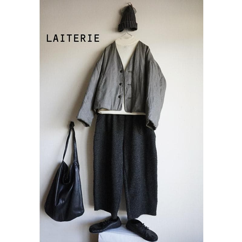 レイトリー / LAITERIE 河田ダウン　リネン 2wayダウンジャケット