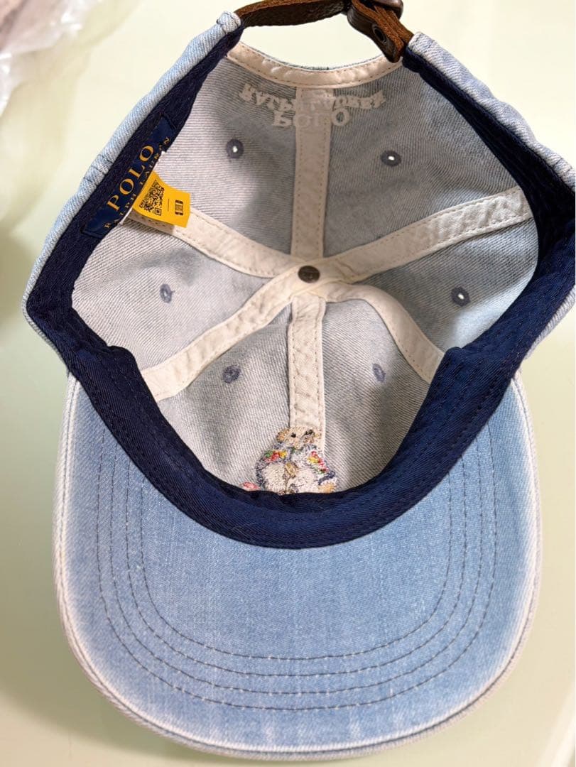 Polo Ralph Lauren ベア刺繍 デニムキャップ