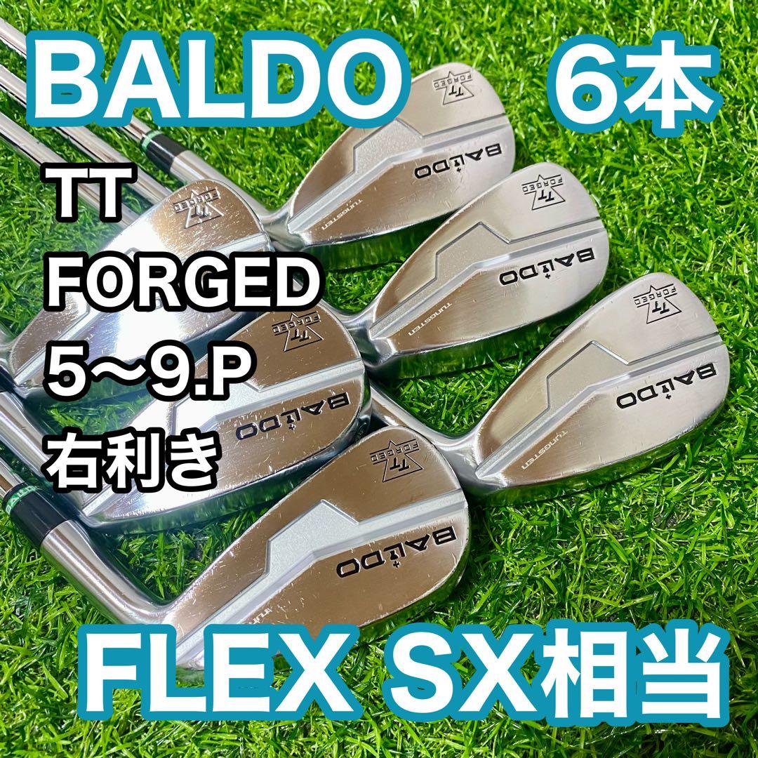 バルド TT BALDO アイアンセット 6本 右利き ゴルフクラブ メンズ