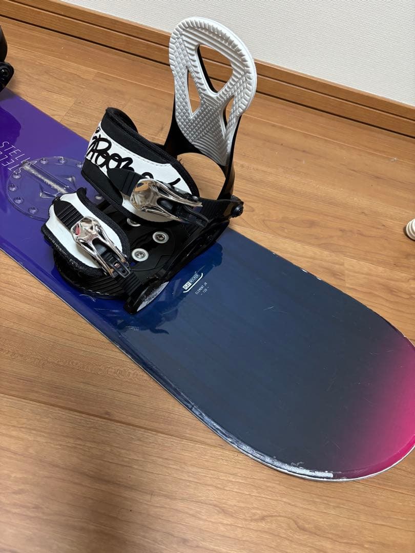 ELEMENT GIRLS STELLA スノーボード ビンディング付き