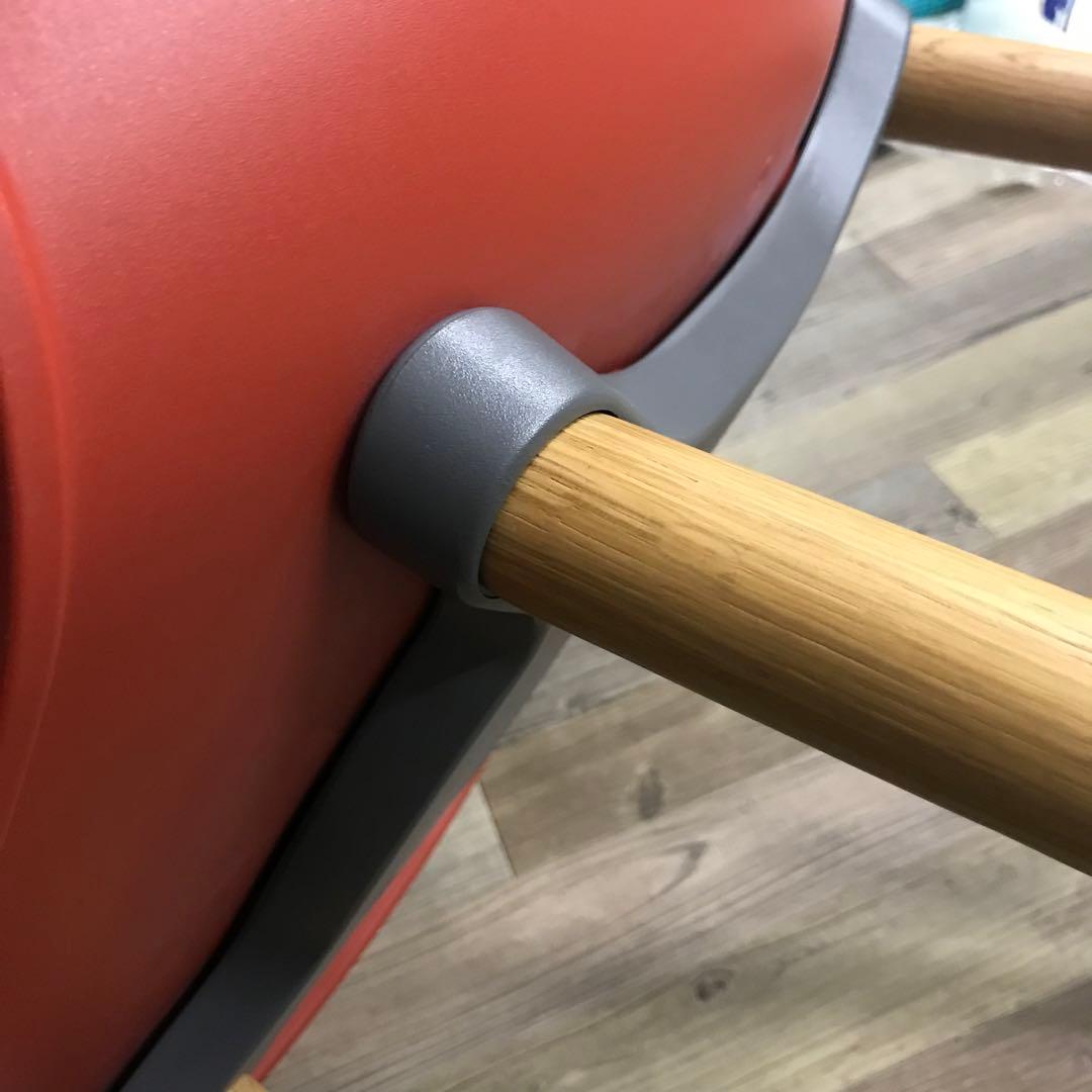 【在庫処分・3脚セット】Vitra ヴィトラ HAL Wood チェア レッド系