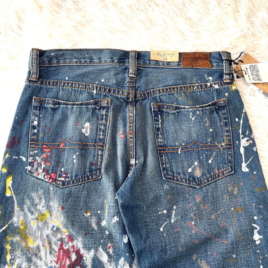 新品タグ付✨ DENIM&SUPPLY RALPH LAUREN ペンキ デニム