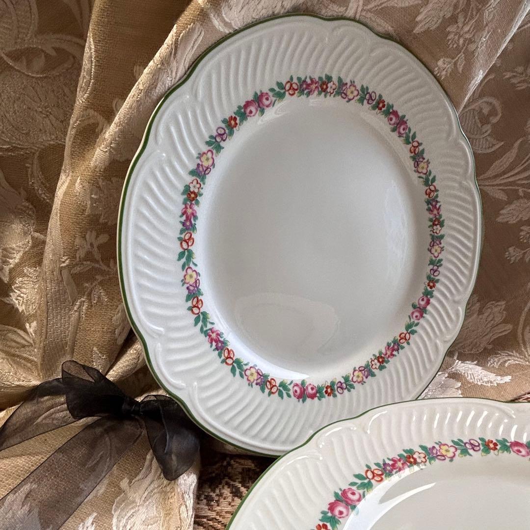 新品Richard Ginori laveno イタリアお花のディナー皿3枚