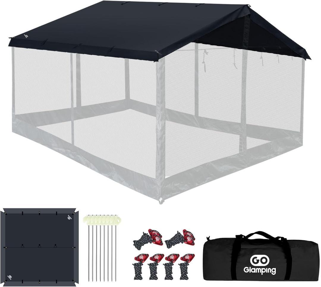【新品】GOGlamping HENKAKUEスクエアタープTC 正方形タープ
