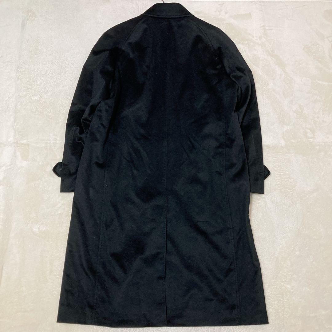 【新品】タグ付 D’URBAN ダーバン カシミヤ バルマカーンコート BK L