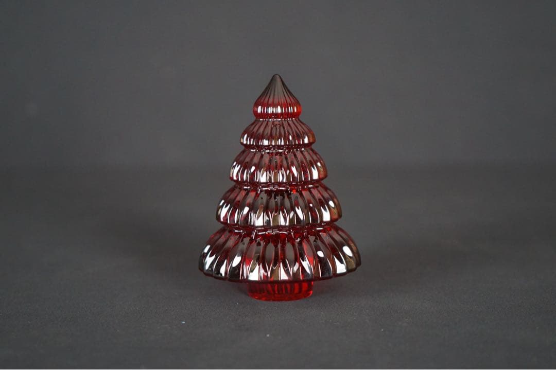 新品 バカラ クリスマスツリー エンチャンティングS 12cm レッド オブジェ