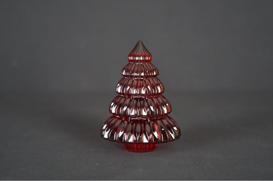 新品 バカラ クリスマスツリー エンチャンティングS 12cm レッド オブジェ