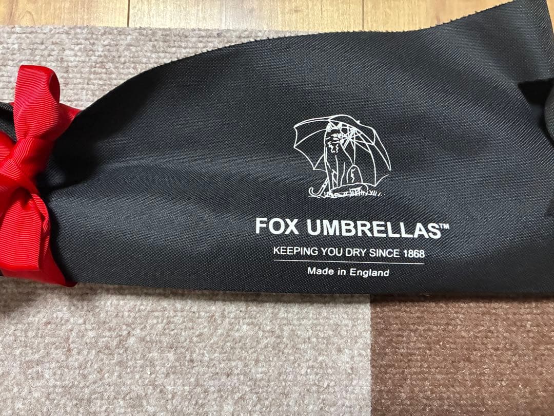 D*l様 【新品】FOX UMBRELLAS 長傘 ネイビー 専用ケース付き