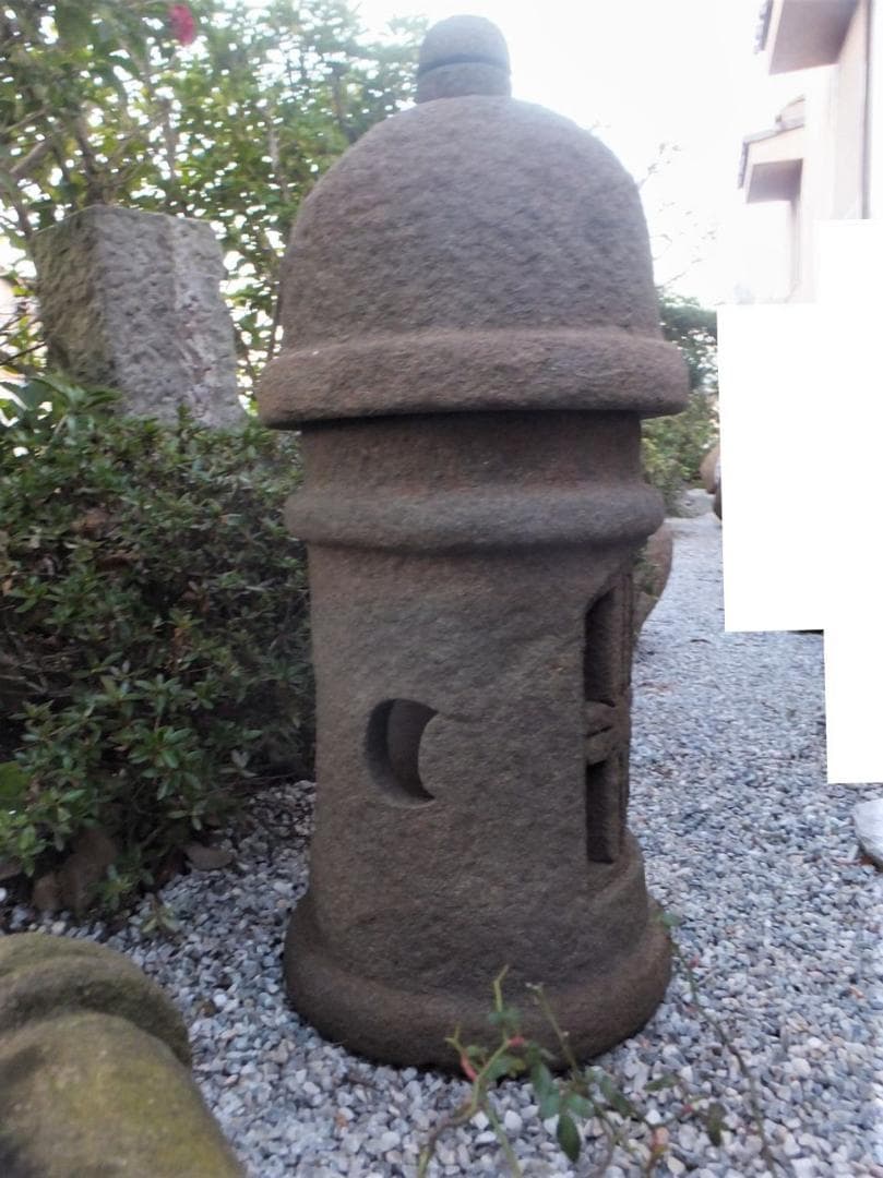 【茶庭灯篭・露地庭灯篭】庭石オブジェ箱庭苔玉水石庭園テラスベランダ飾り石