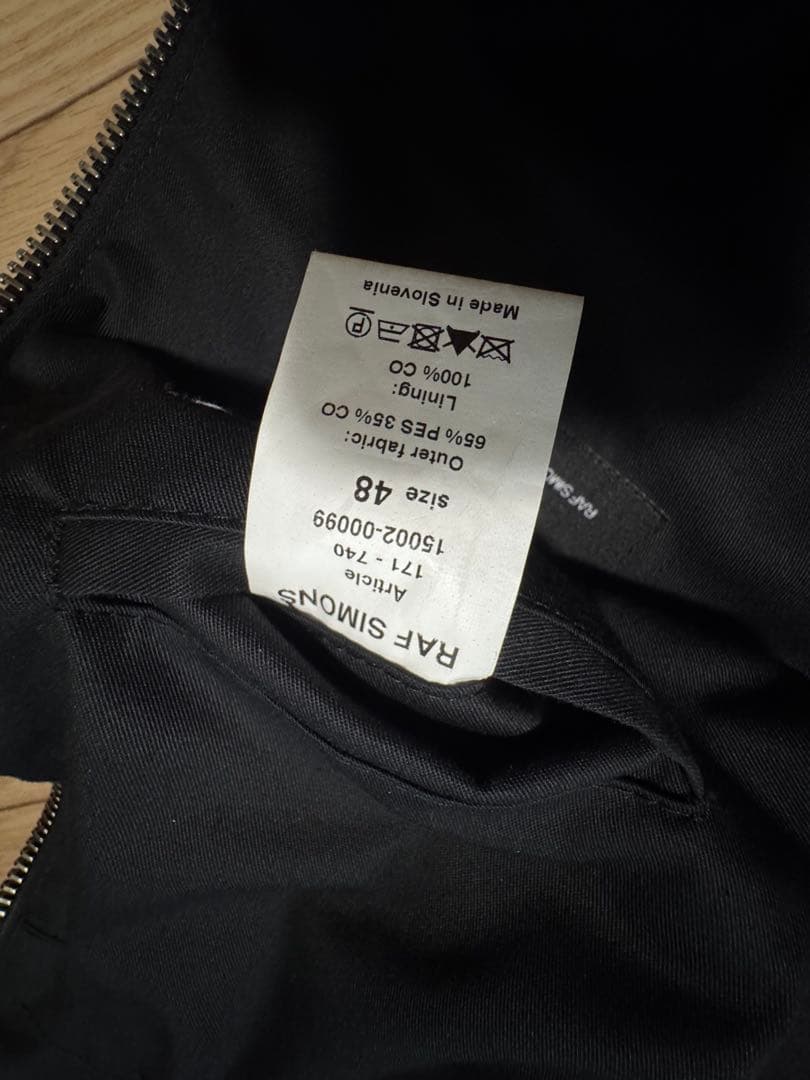 RAF SIMONS robert mapplethorpe ジャケット