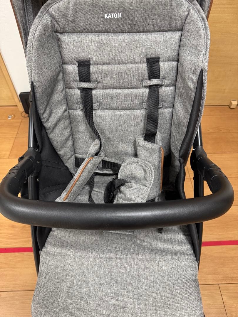 KATOJI 2人乗りベビーカー 2-Seater 2シーター グレー カトージ