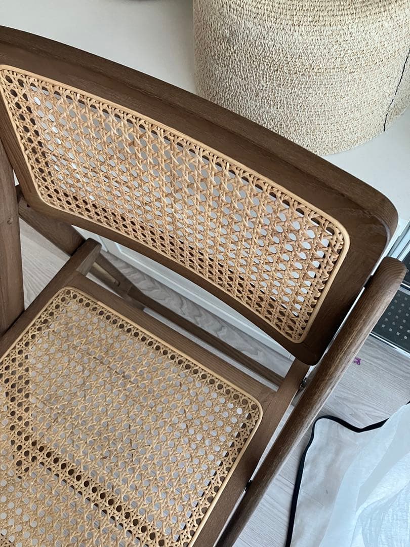 m31さま専用　ZARA  ザラホーム　折りたたみ　ラタン　チェア