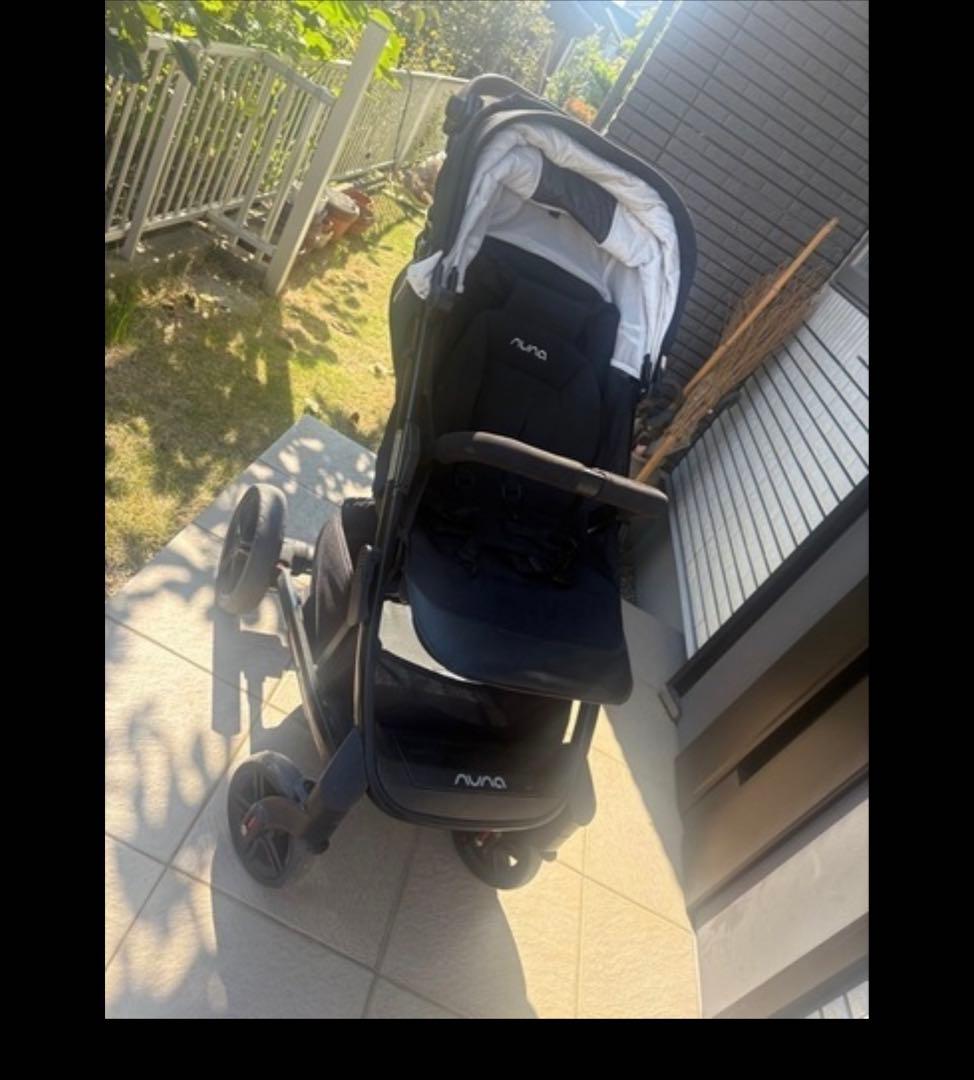 NUNA ブラック ベビーカー