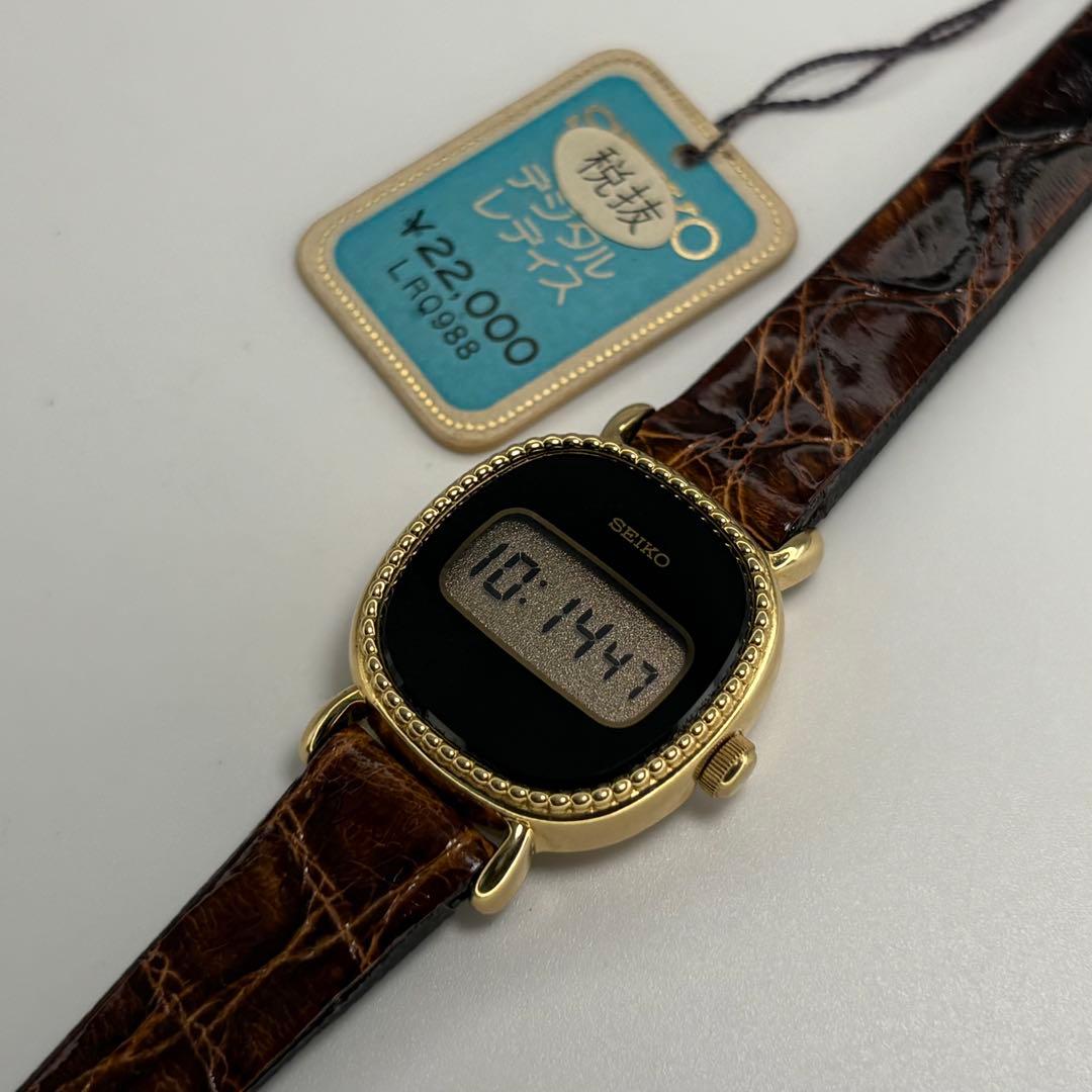 デッドストック品 SEIKO セイコー デジタルレディス QZ腕時計 電池交換済