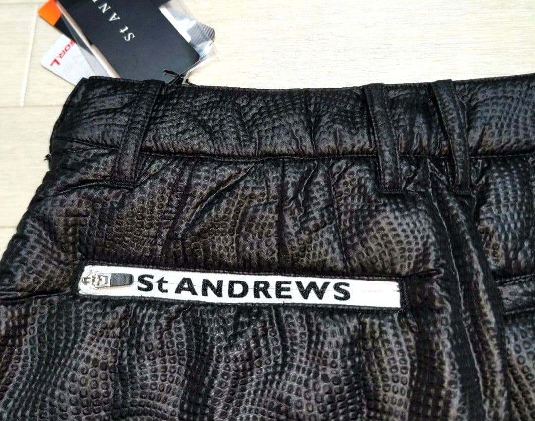 再再再値下げ新品　セントアンドリュース　中綿スカートSS　黒ブラック