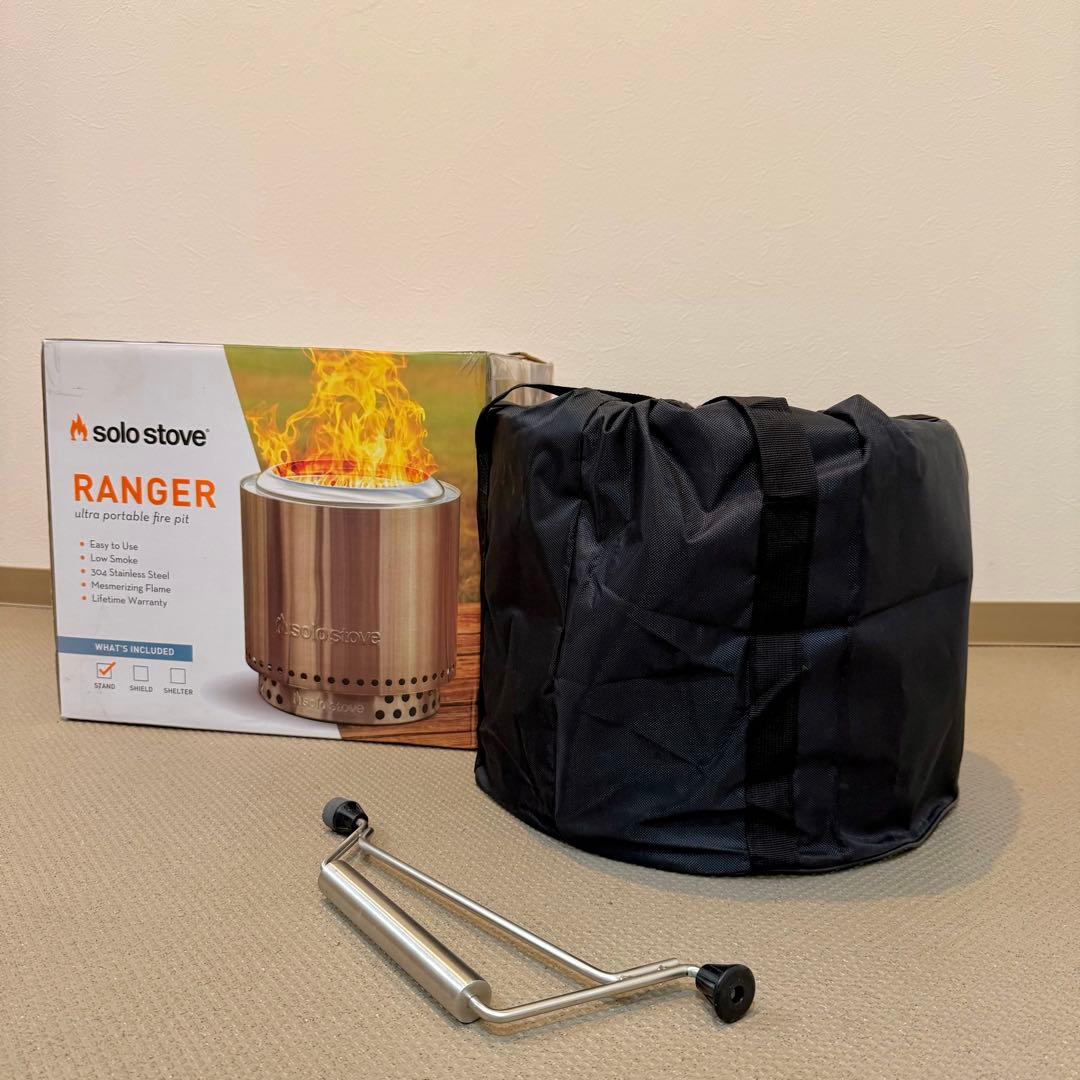 人気 ソロストーブ レンジャー solo stove キャンプ 焚き火台