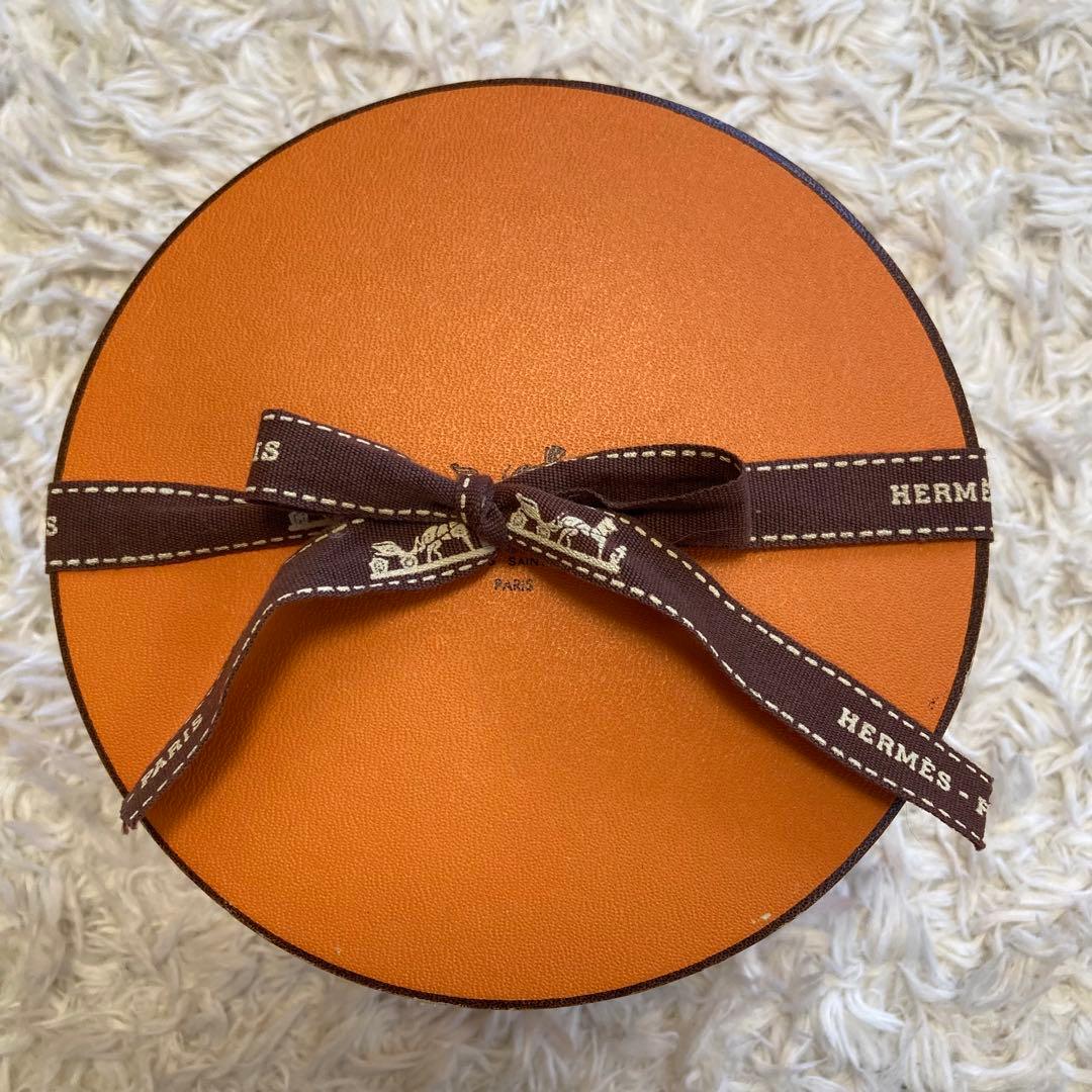 美品★Hermes★エルメス★プリーツスカーフ★箱付き★シルク100%★高級