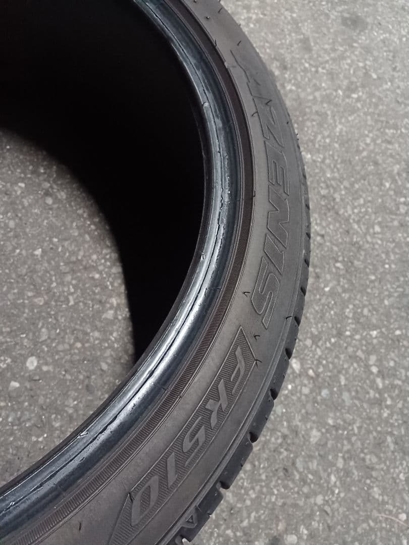 265/35R19 2本　5～6分山　2022年製造　ファルケン