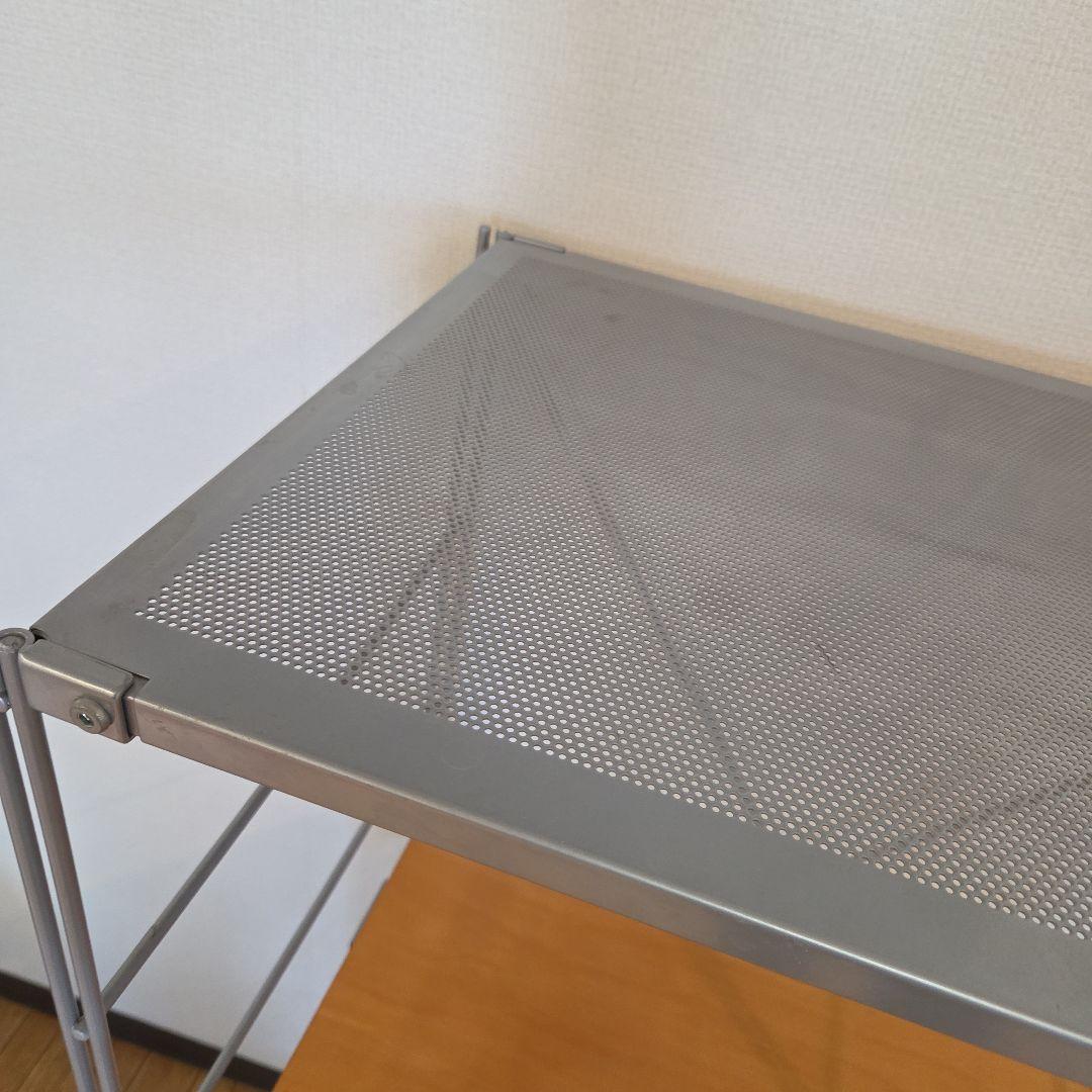 無印良品 ステンレスユニット PCシェルフ