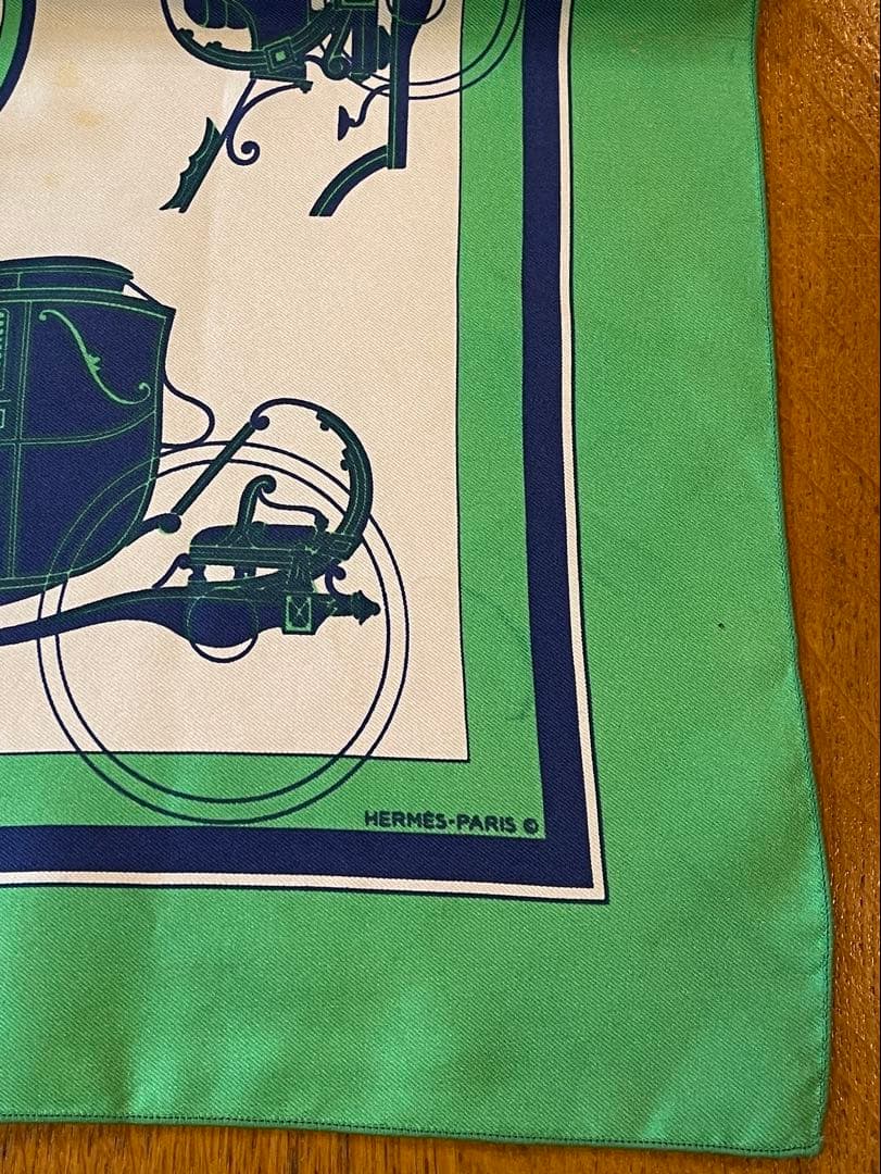 HERMES Vintageミニスカーフ