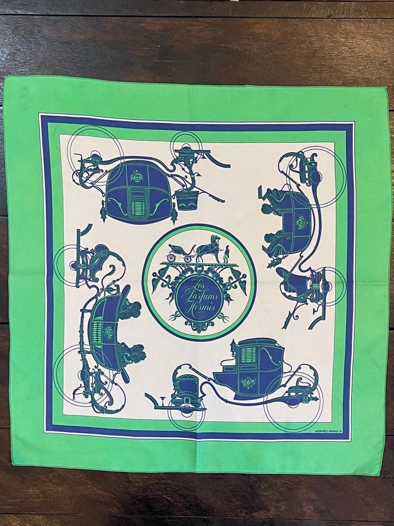 HERMES Vintageミニスカーフ