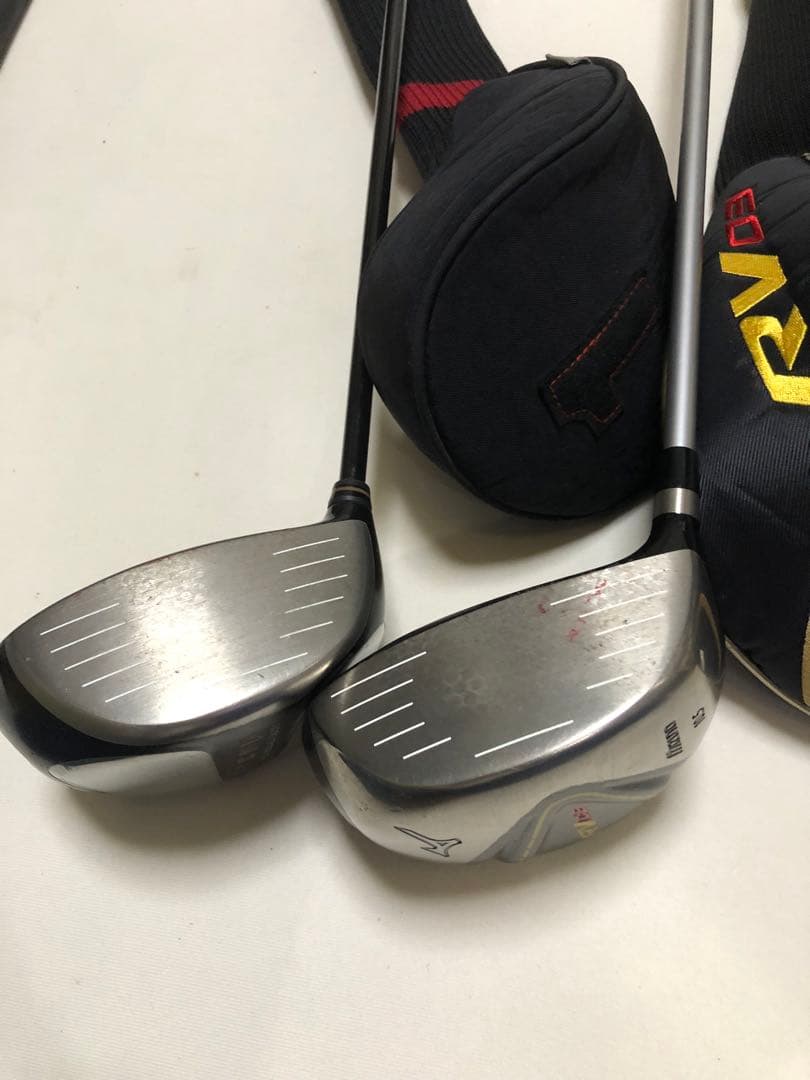 Mizuno RV-09 ゴルフバッグ クラブ＆ドライバー全18本