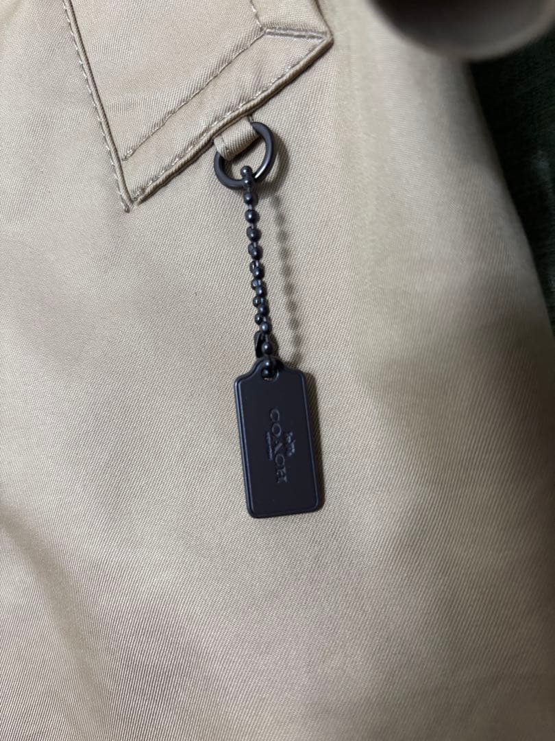 【美品】COACH ベージュ トレンチコート M