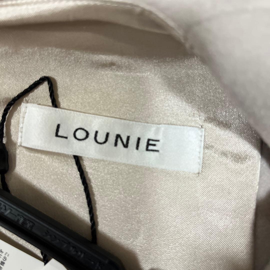 LOUNIE ライトグレージュワンピース 36