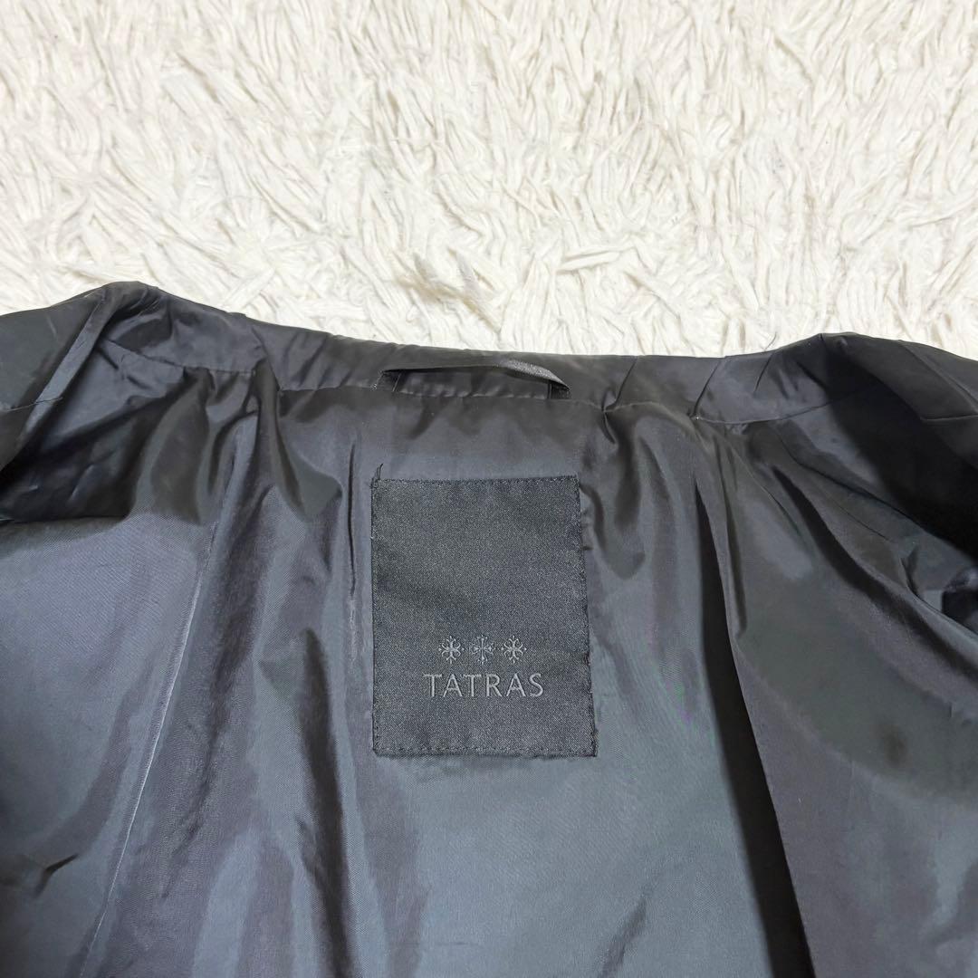 極美品✨TATRAS CERCIDIA ダウンジャケット キルティング 黒 03