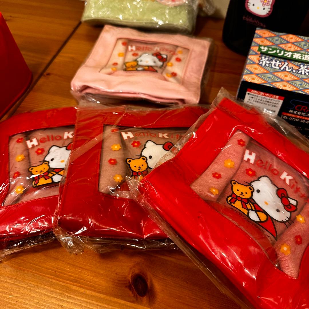 90s ハローキティ エナメルバッグ カップ等まとめ