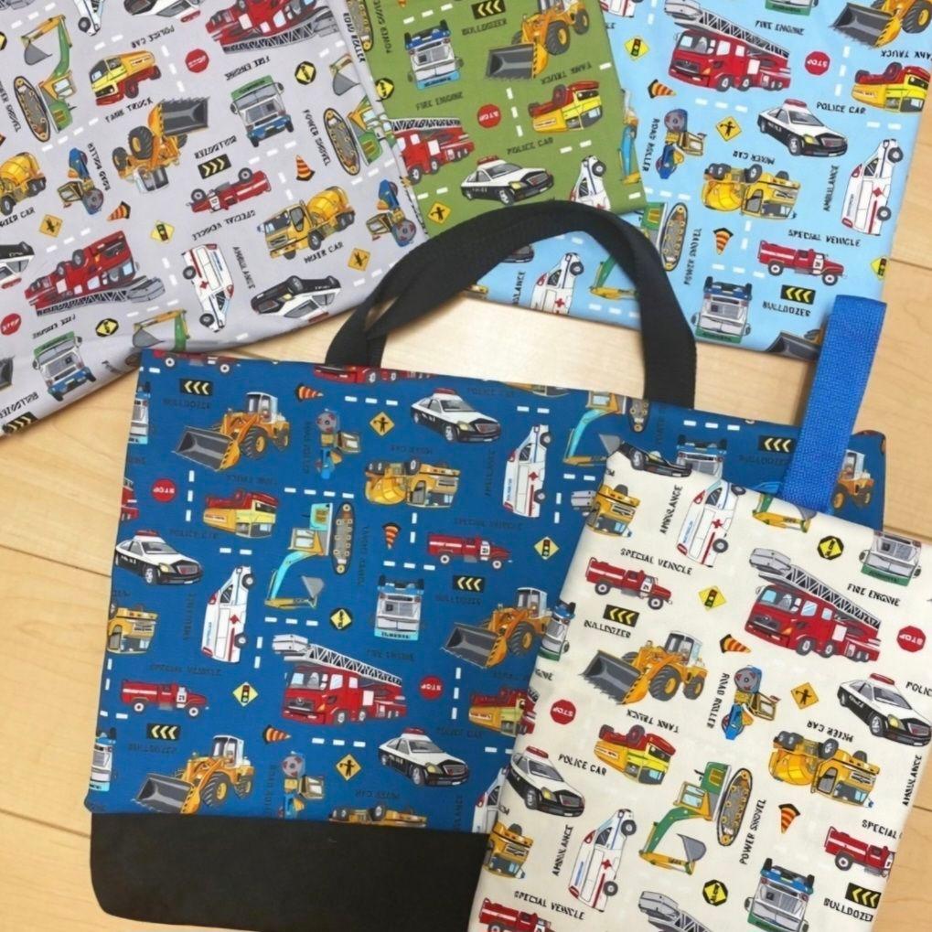 リアル働く車イエロー！！幼稚園小学校入園入学６点セット！