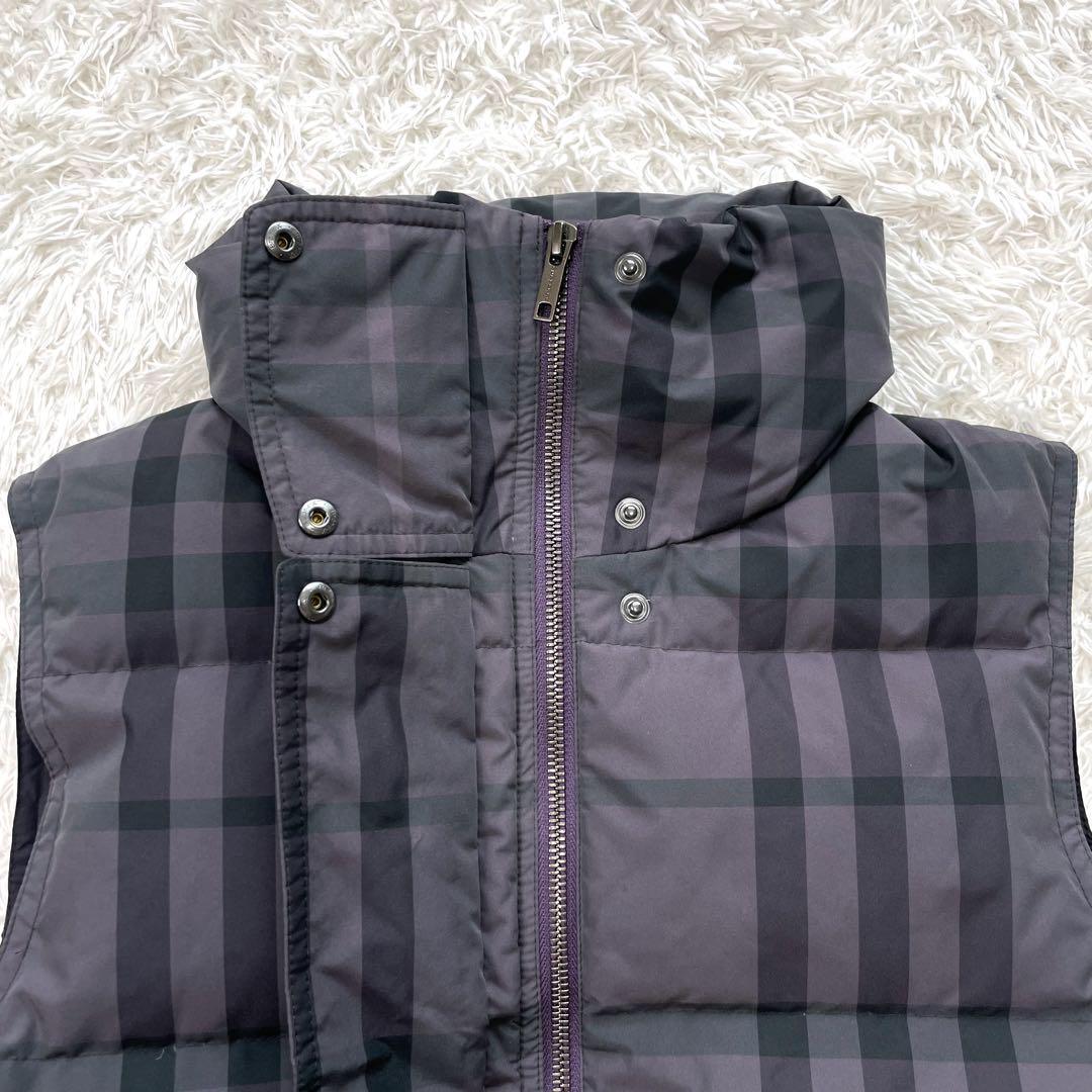 極美品✨️BURBERRY LONDON　ダウン　ベスト　メガ チェック 38号