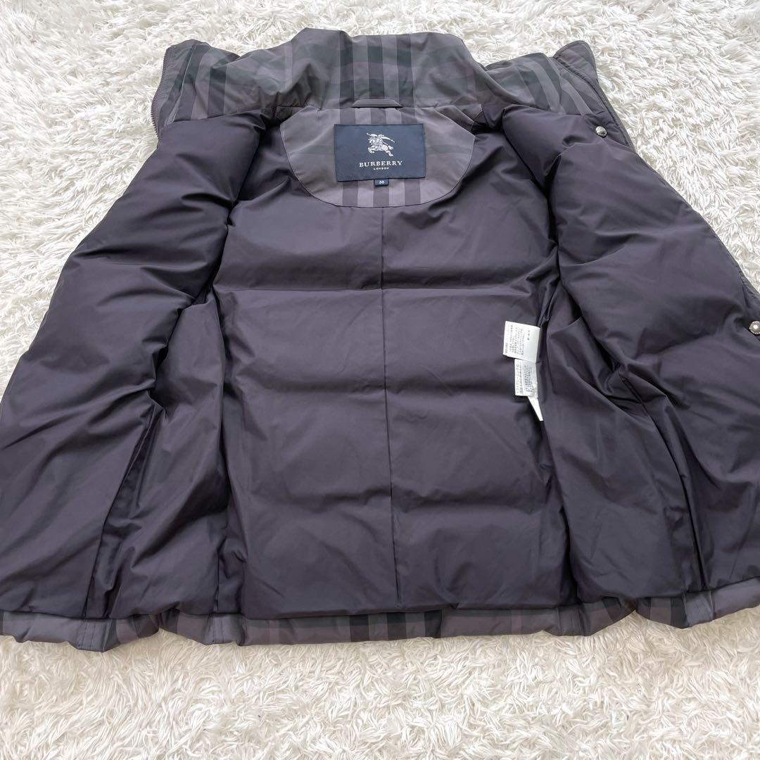 極美品✨️BURBERRY LONDON　ダウン　ベスト　メガ チェック 38号
