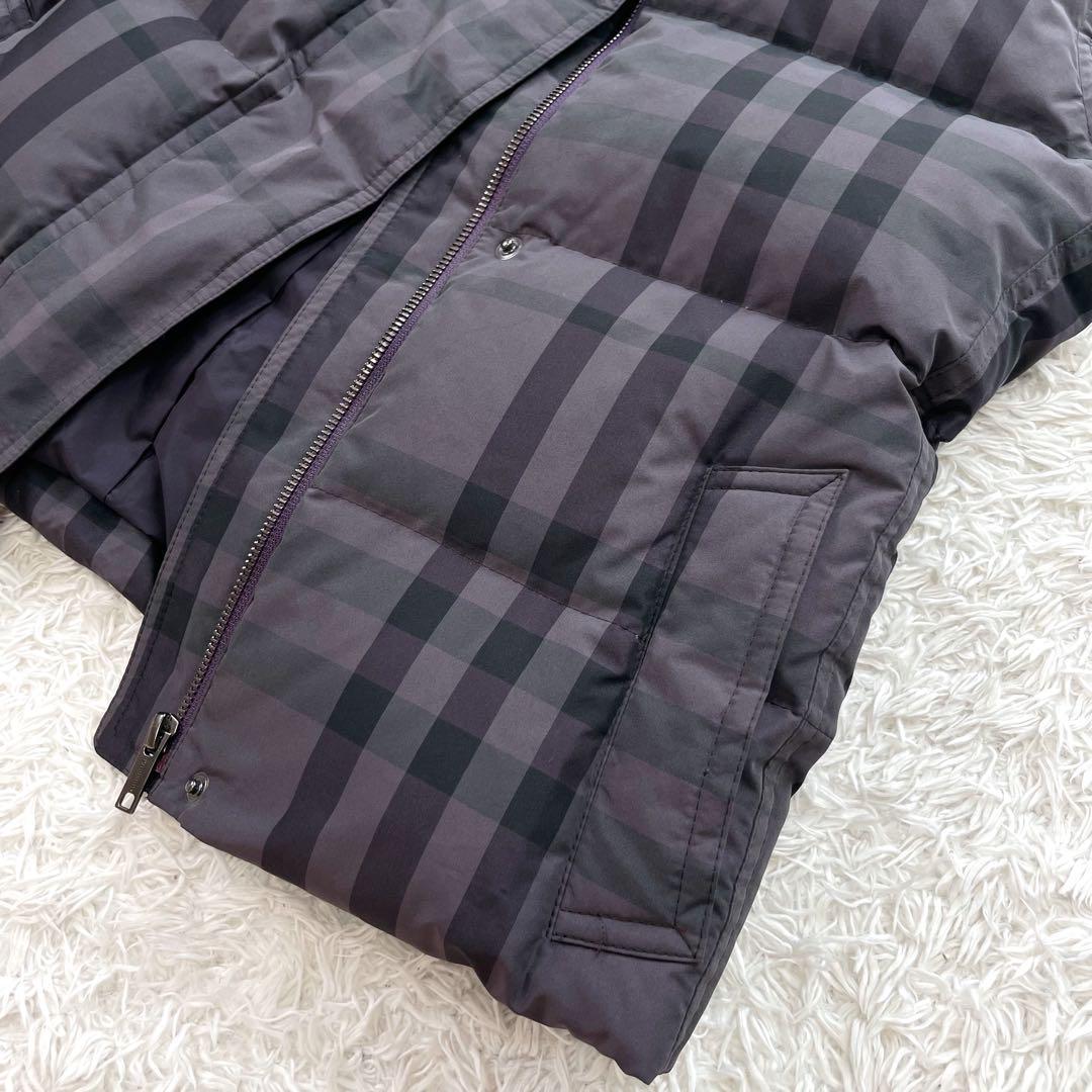 極美品✨️BURBERRY LONDON　ダウン　ベスト　メガ チェック 38号
