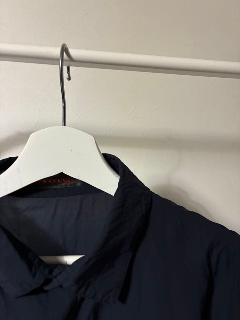 PRADA SPORT ナイロンプルオーバー半袖シャツ