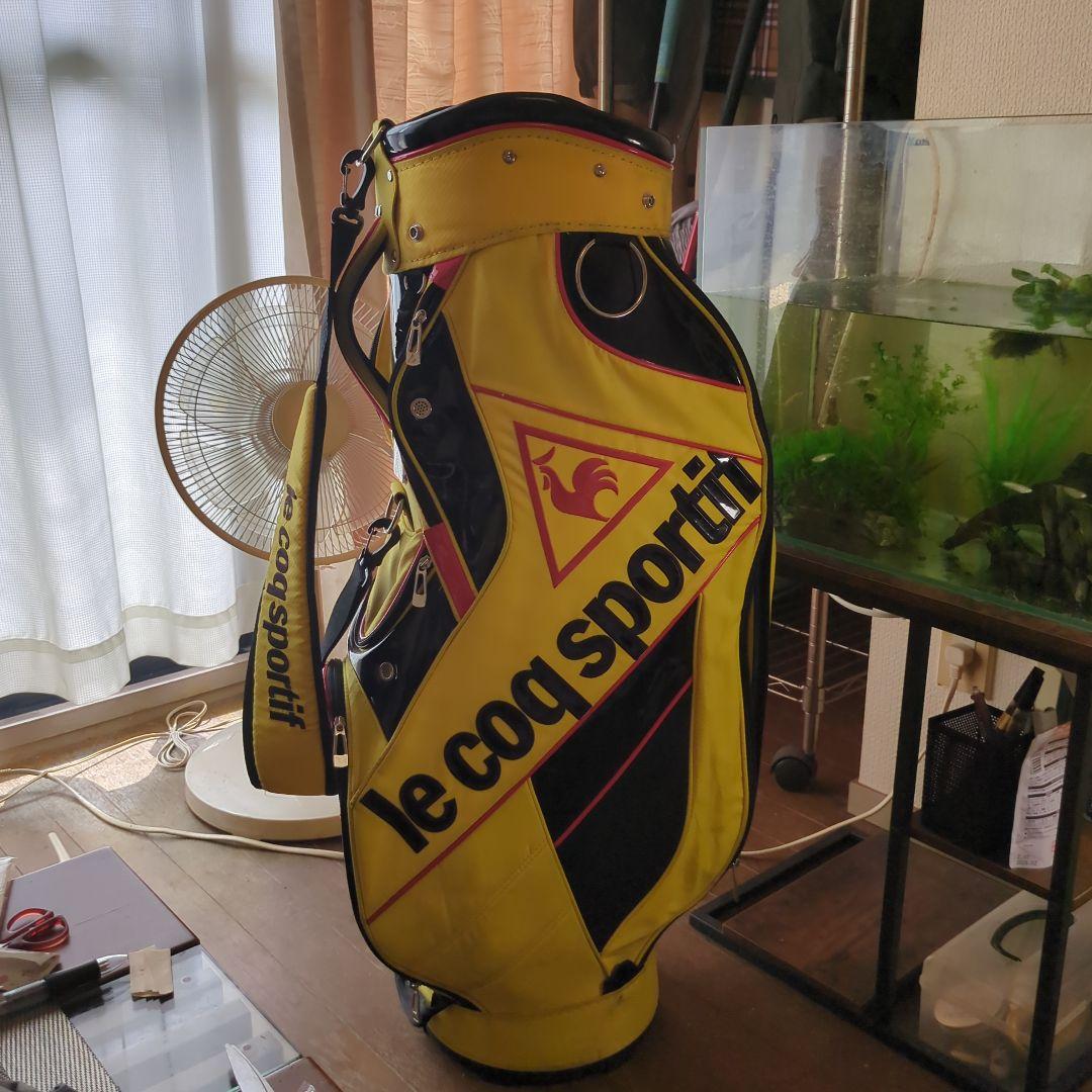 le coq sportif ゴルフバッグ イエロー