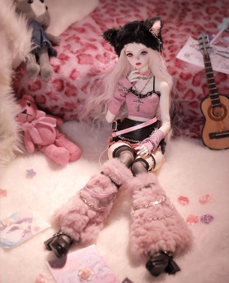AX138 BJD 1/4 ドール本体 Ashley 球体関節人形 ハンドメイ