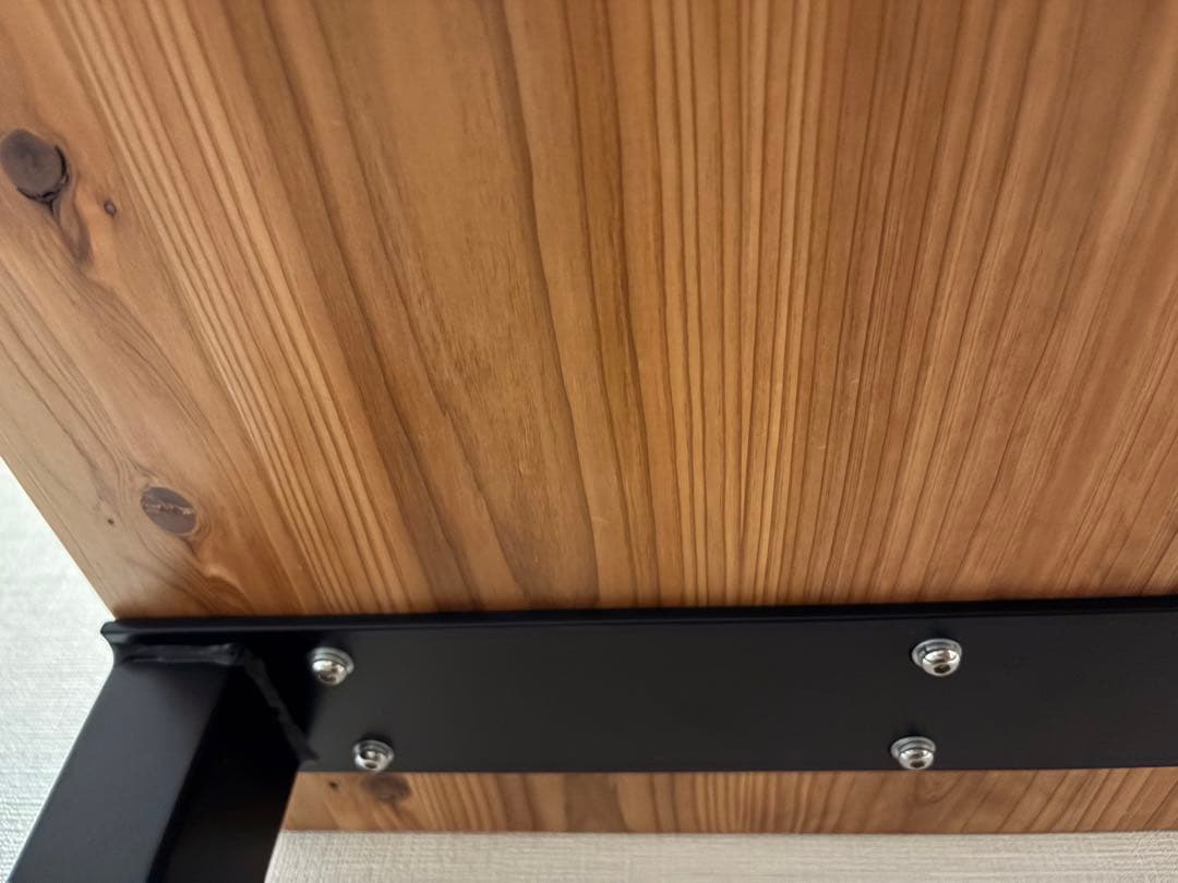 値下げ　KANADEMONO THE TABLE /杉無垢材/100×65