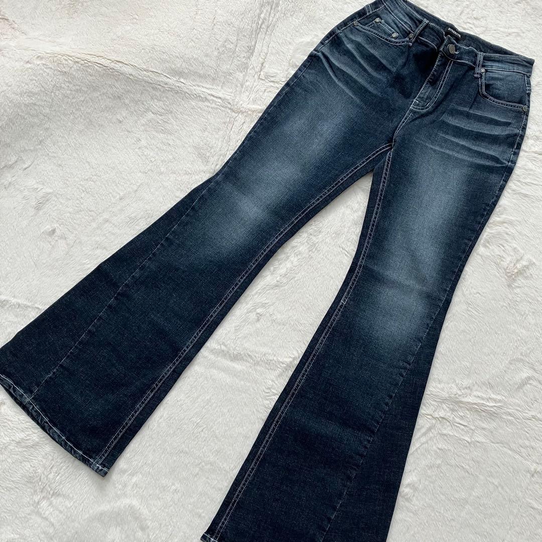 新品　SYNERJYN CAT WASHING DENIM PANTS L
