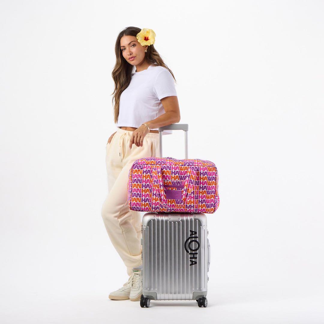 【新品】アロハコレクション　ハワイアン航空コラボ　ボストンバック