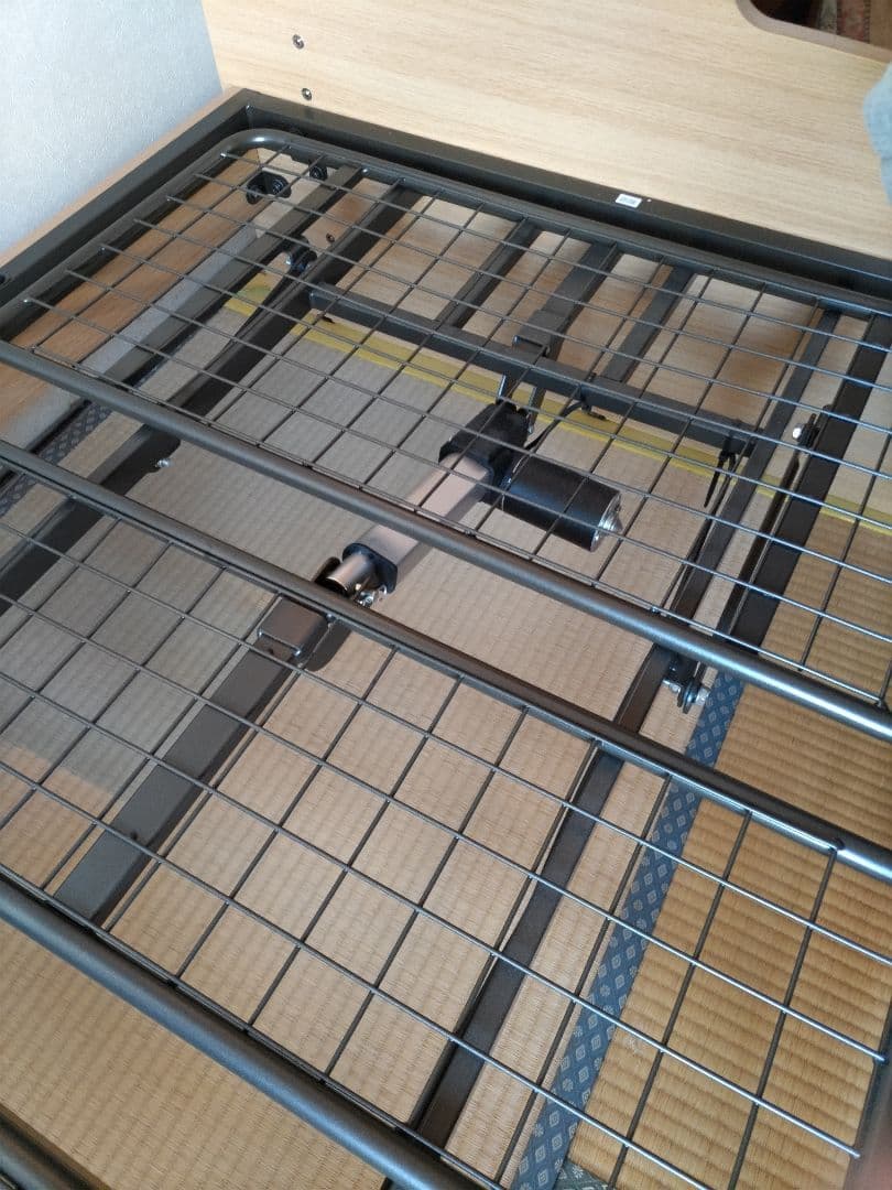 ニトリ電動ベッドライズ2 2M-C/MBR　マットレス付き