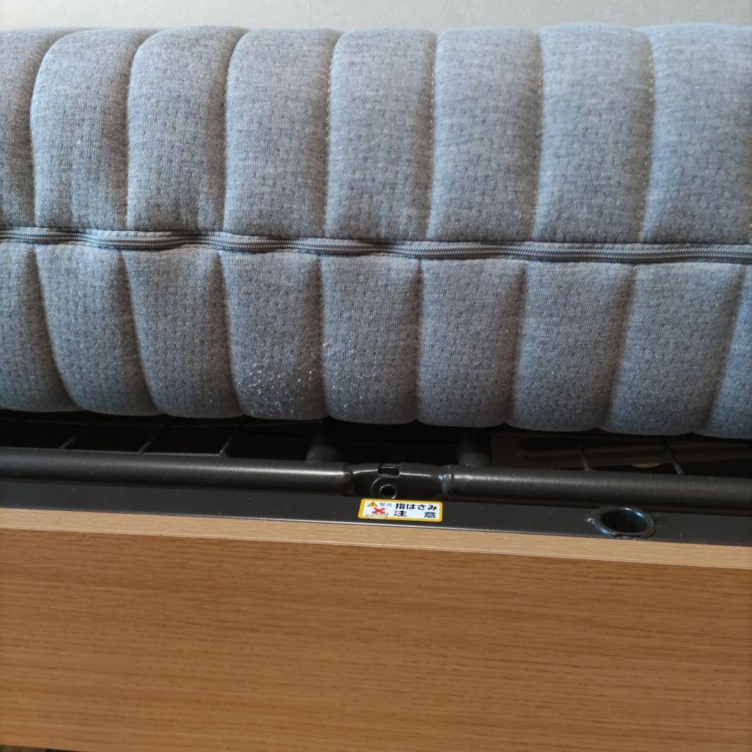 ニトリ電動ベッドライズ2 2M-C/MBR　マットレス付き