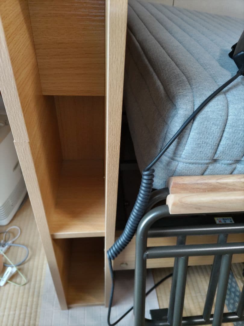 ニトリ電動ベッドライズ2 2M-C/MBR　マットレス付き