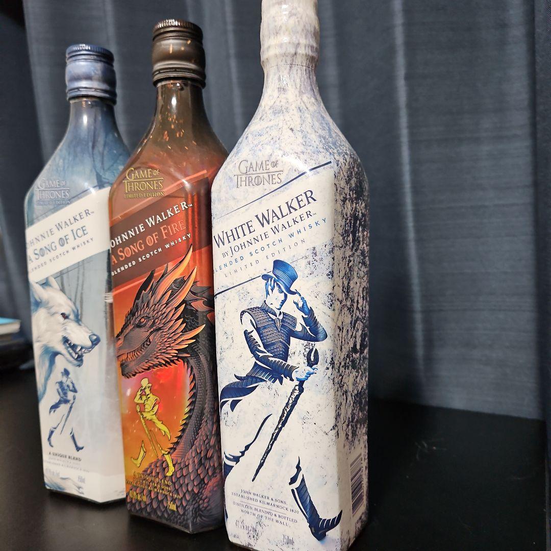 Johnnie Walker Game of Thrones 3本セット