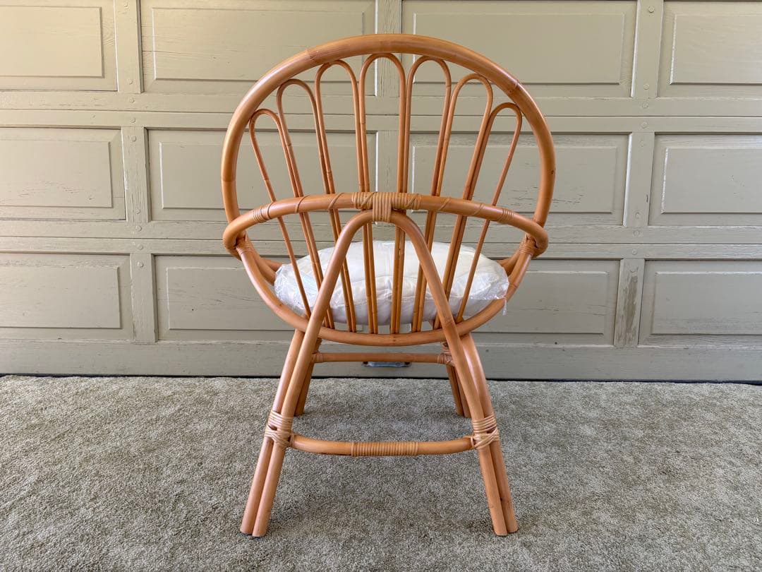 unico ウニコ CAGE カージュ ソファ 1シーター ラタンフレーム 美品