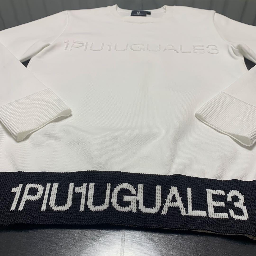 美品 1PIU1UGUALE3 ホワイト セーター