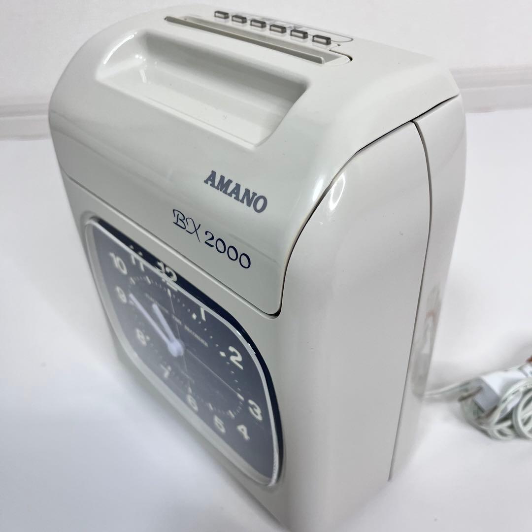 【取説、カード付き！】 アマノ タイムレコーダー BX2000