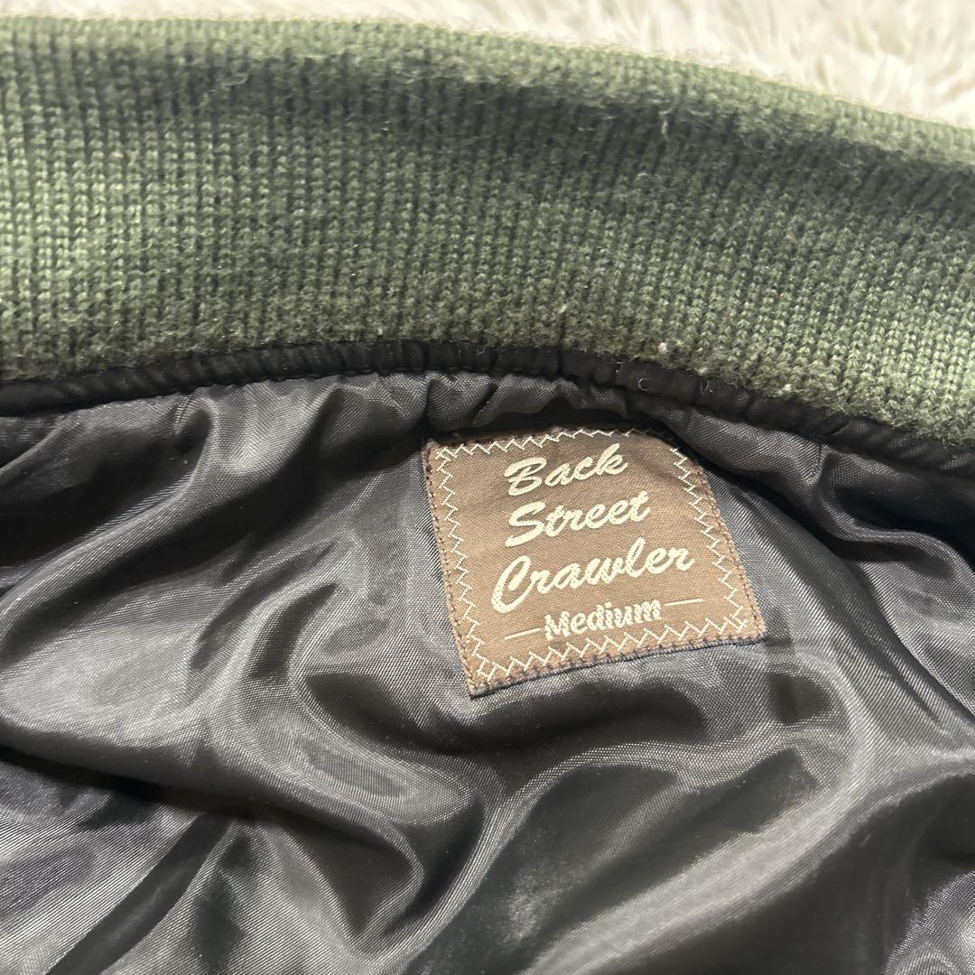 Back Street Crawler 刺繍ワッペンMA-1 フライトジャケット